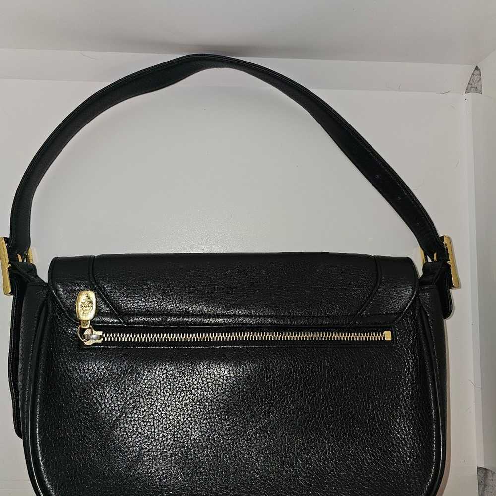 MCM Shoulder Bag Black Leather - image 4