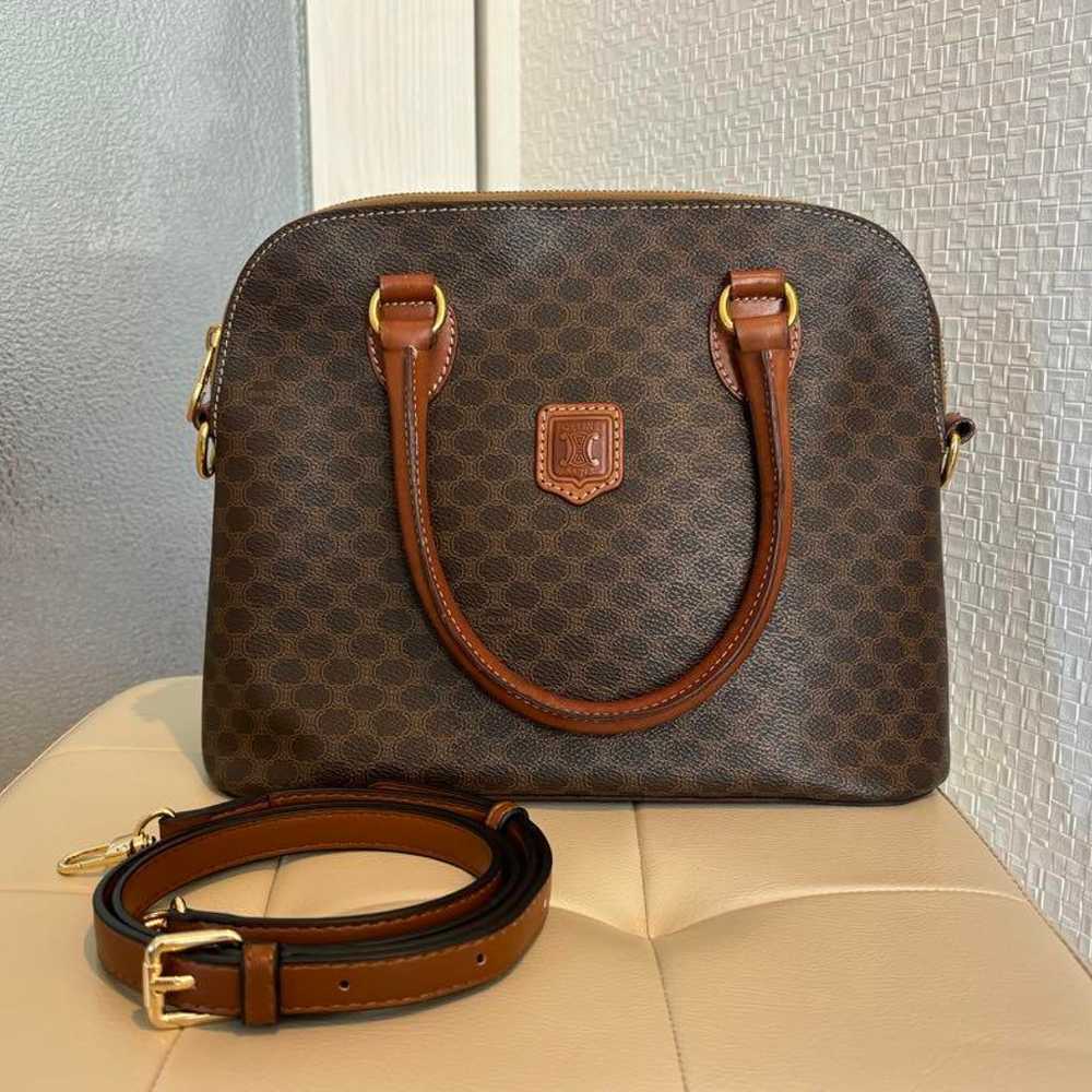 Old Céline Macadam Handbag 2-way - image 1