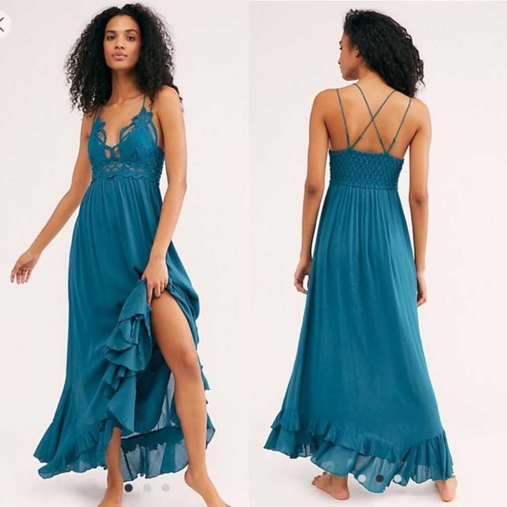 FREE PEOPLE One Women’s Adella Lace Slip Dress Ma… - image 1