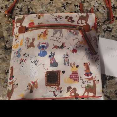 Disney Dooney Bourke Santa Tails Crossbody