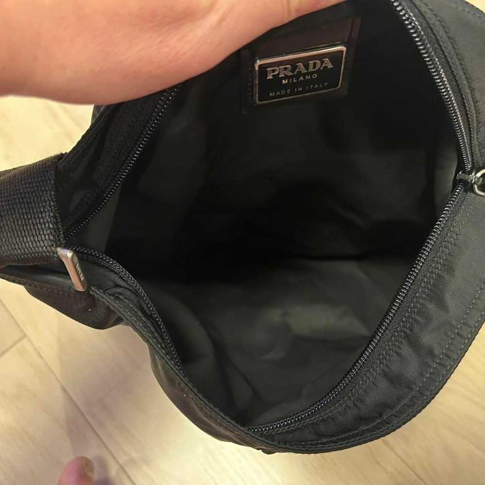 【Beautiful Condition】Prada Triangle Logo Nylon Bl… - image 8