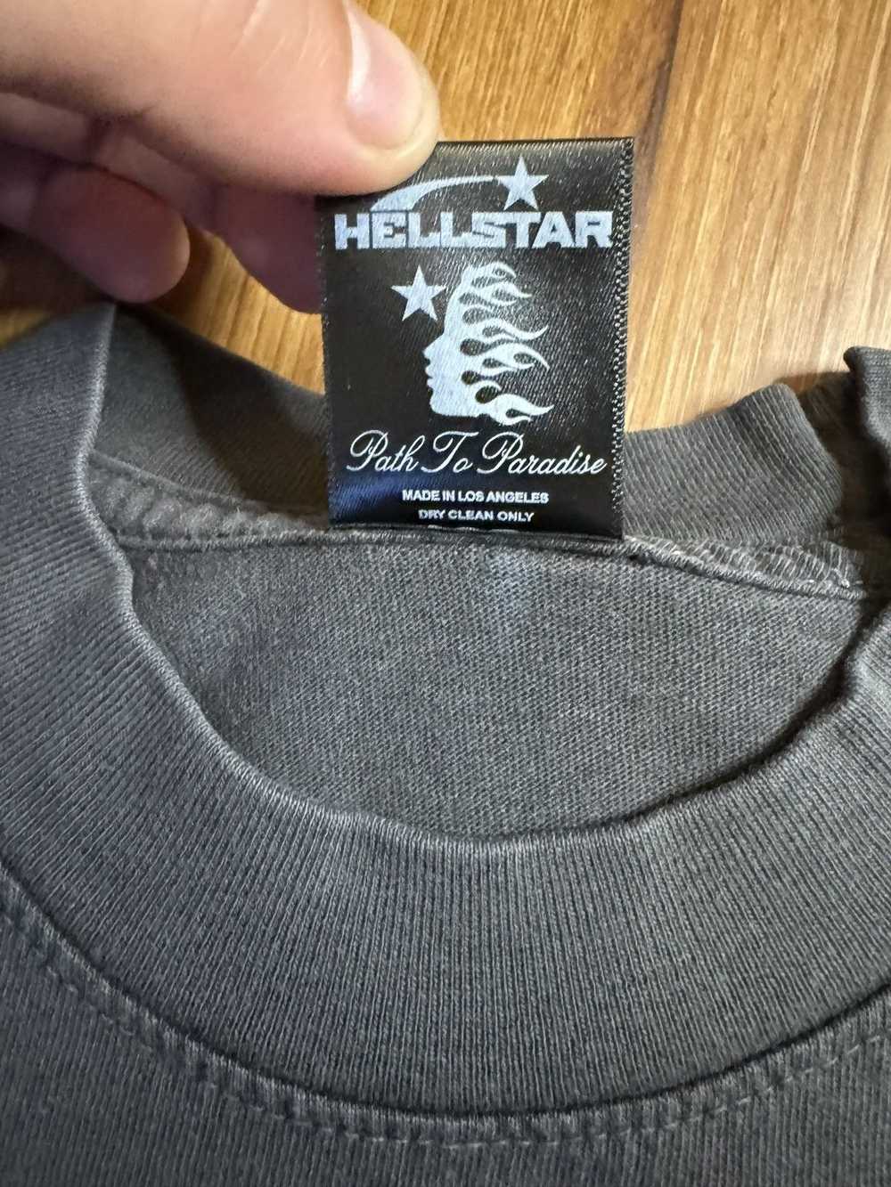 HELLSTAR Hellstar Biker Tour Vintage Black Tee - image 5