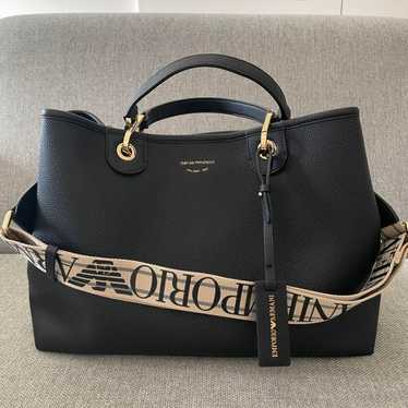 Emporio Armani MYEA Shopper Medium - Black