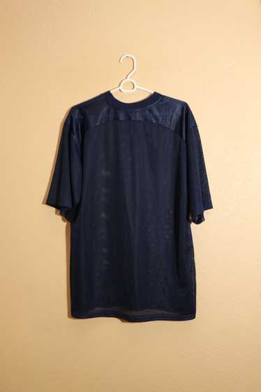 Vintage Highland Outfitters Navy Blue Mesh Tee (L)