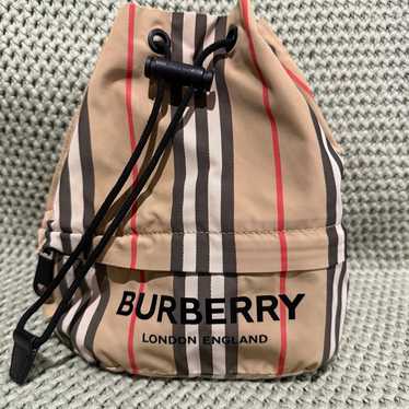 Burberry Nova Check Small Drawstring Bag - image 1