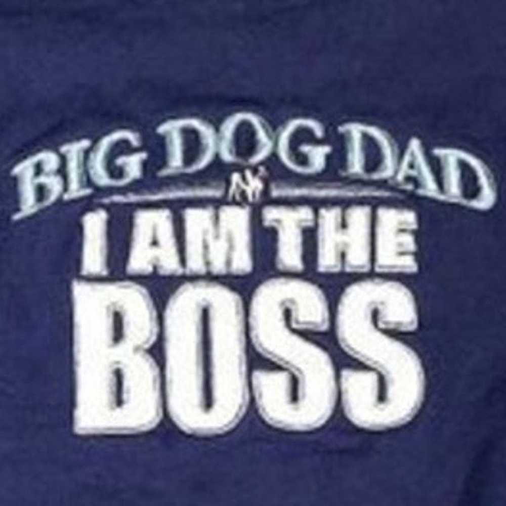 Big Dogs Vintage Big Dogs Blue Sweater | Size XL - image 3