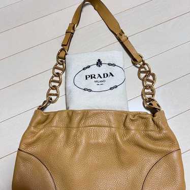 PRADA vintage leather shoulder bag