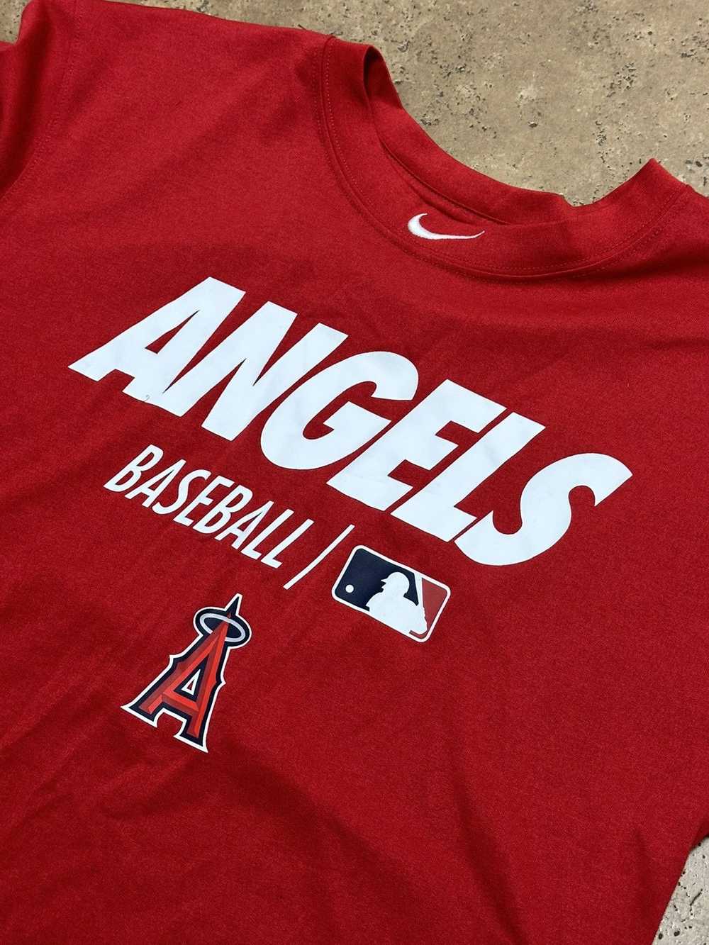 MLB Nike MLB Anaheim Angels Baseball Dri Fit Shir… - image 2