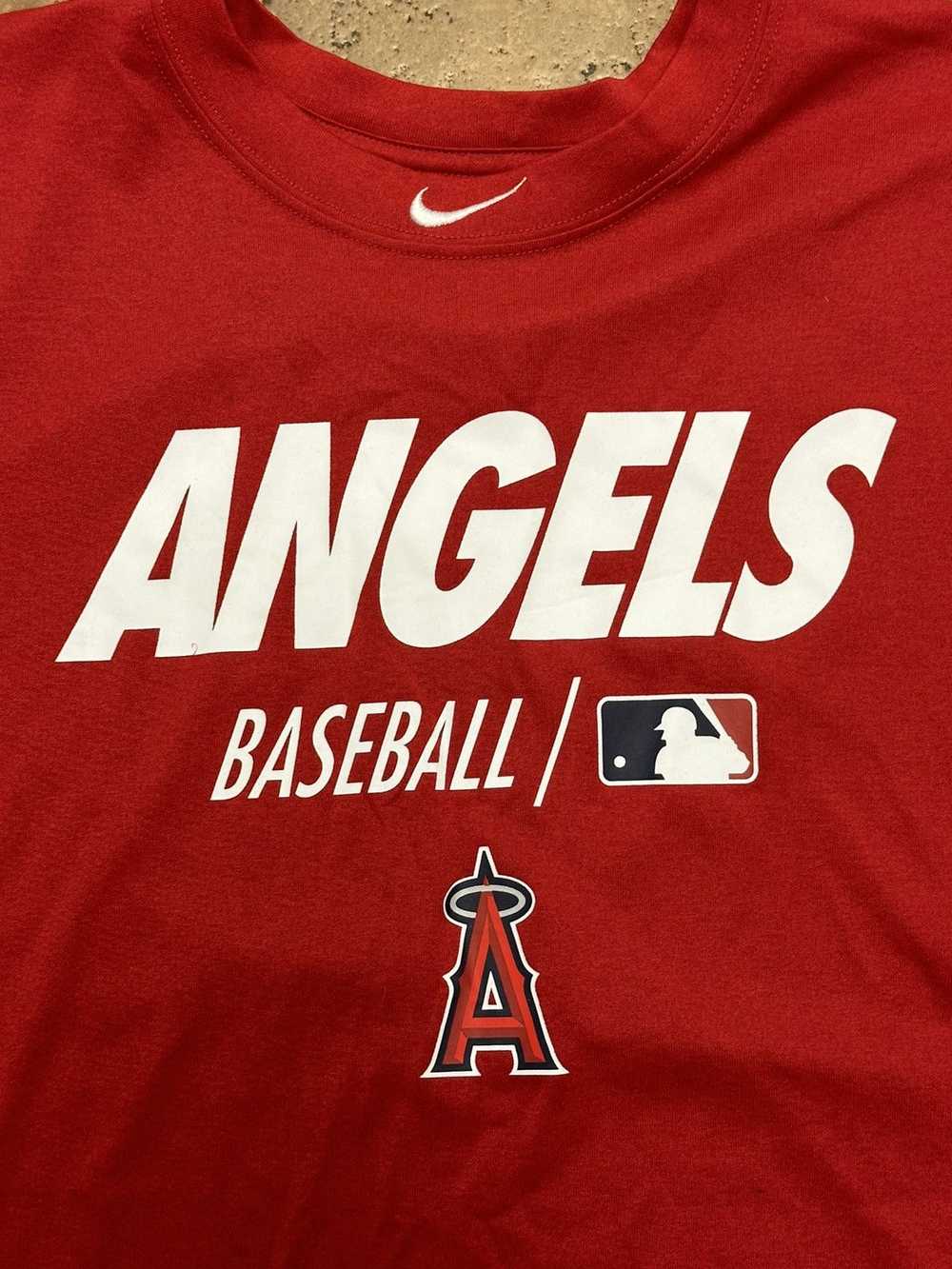 MLB Nike MLB Anaheim Angels Baseball Dri Fit Shir… - image 3