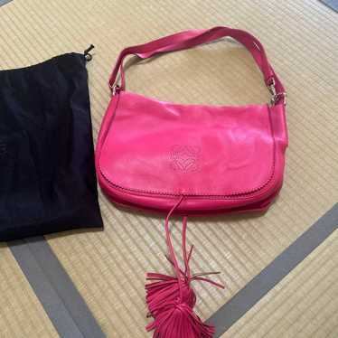 LOEWE Pink Leather Bag