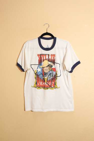 Band Tees × Screen Stars × Vintage Willie Nelson a