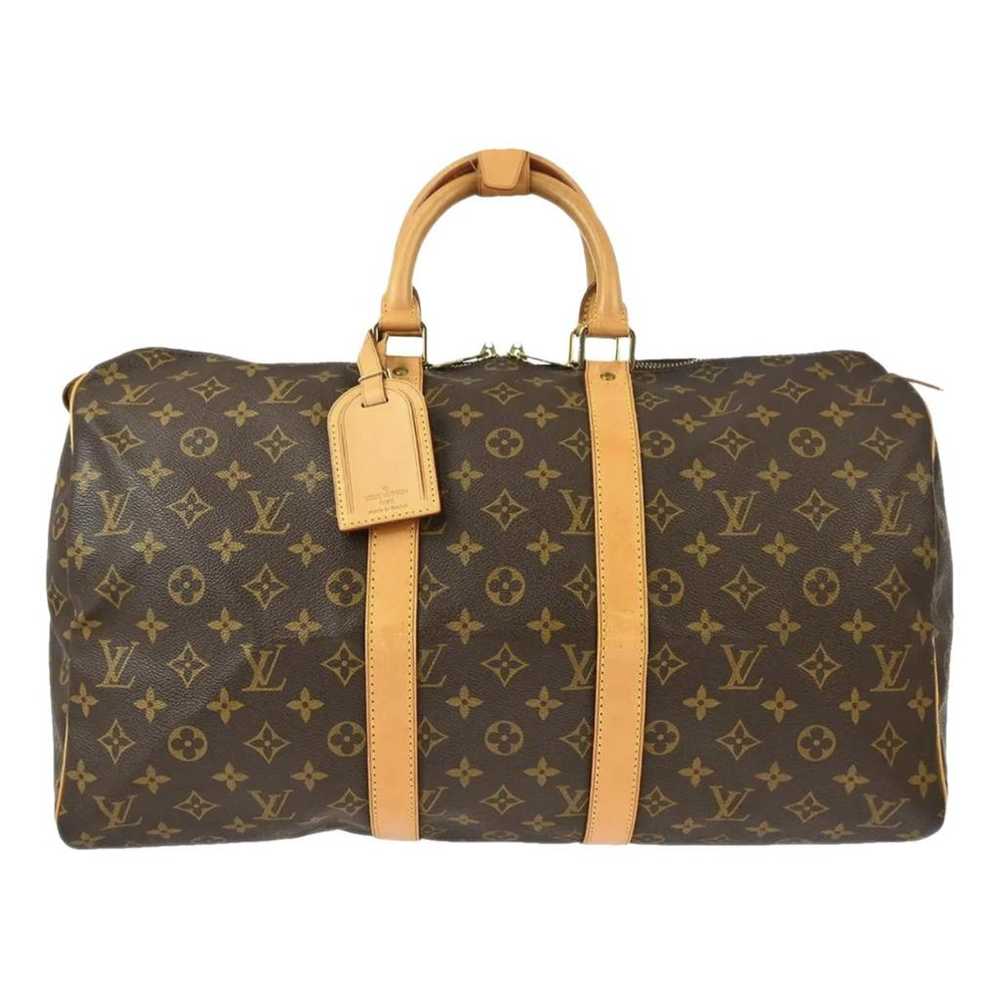 Louis Vuitton Keepall cloth travel bag - image 1