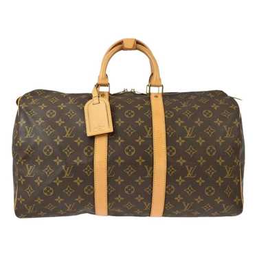 Louis Vuitton Keepall cloth travel bag - image 1