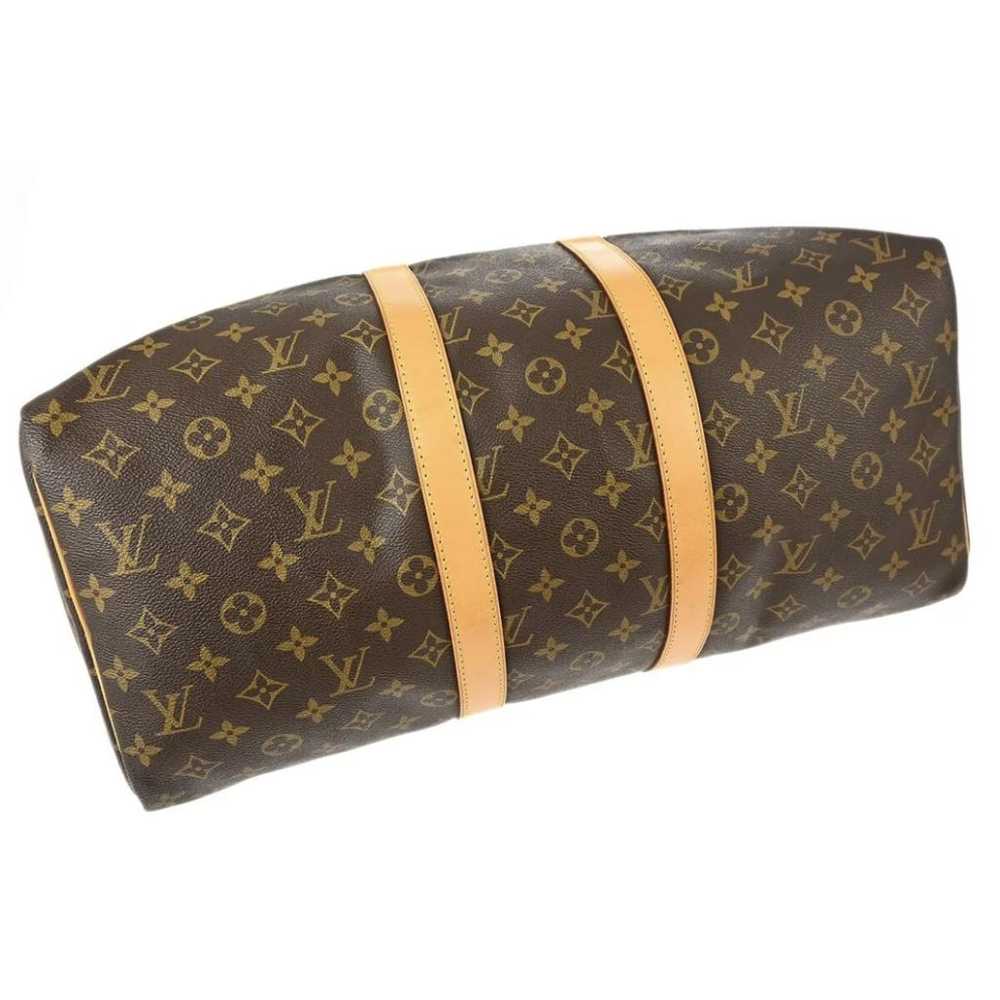 Louis Vuitton Keepall cloth travel bag - image 3