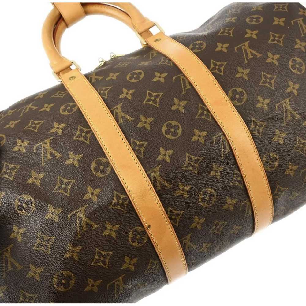 Louis Vuitton Keepall cloth travel bag - image 6