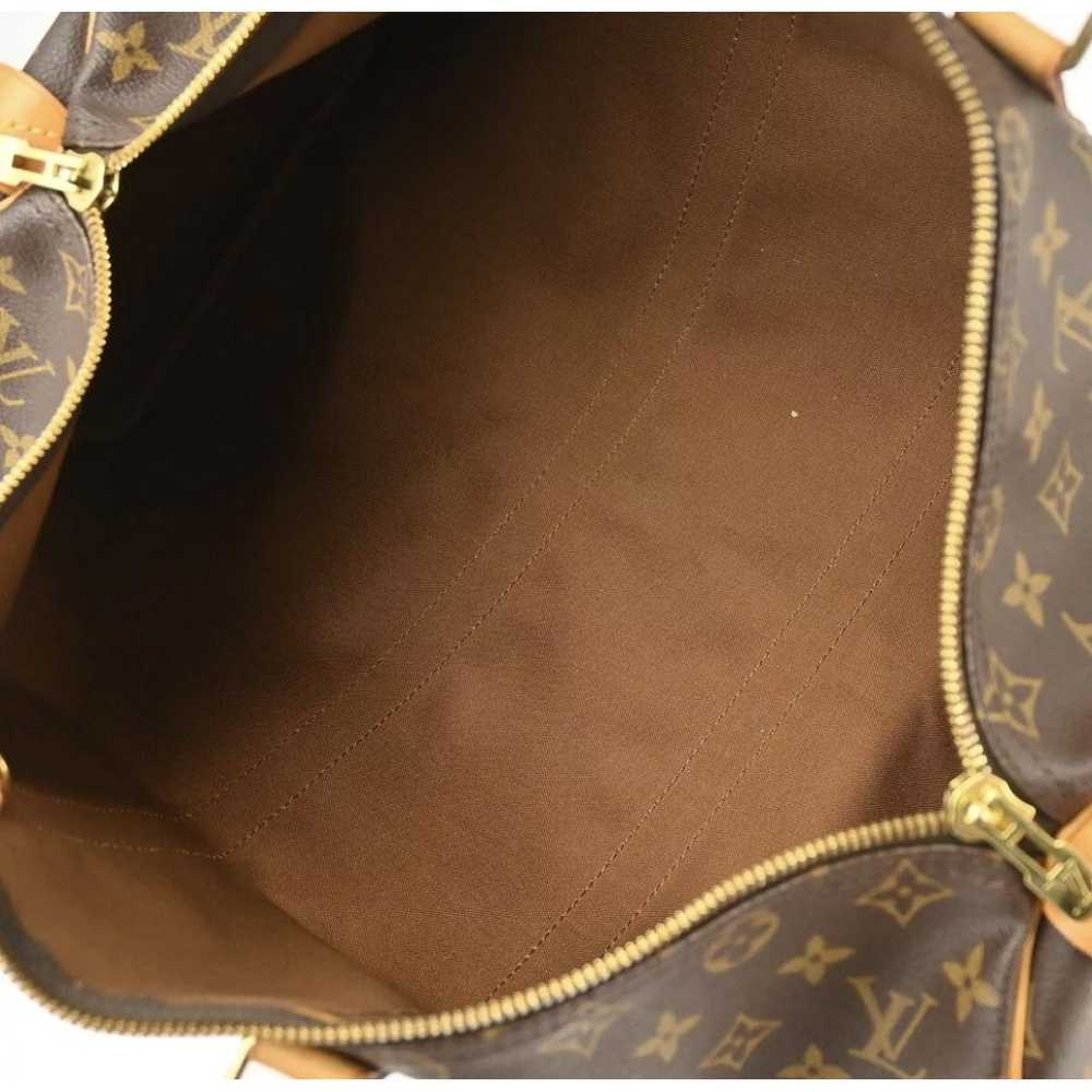 Louis Vuitton Keepall cloth travel bag - image 9