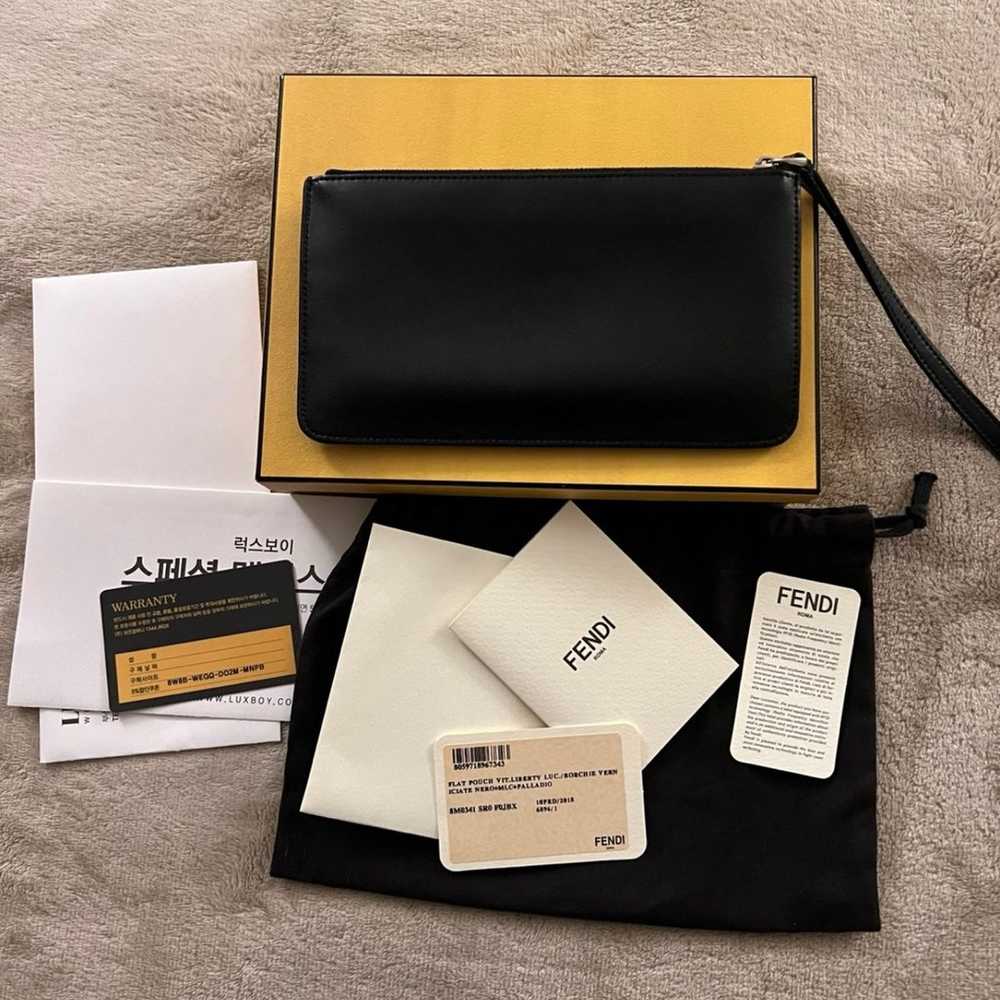 FENDI LEATHER POUCH - image 2