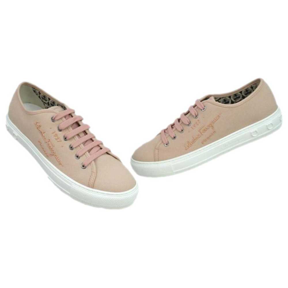 Salvatore Ferragamo Cloth trainers - image 1