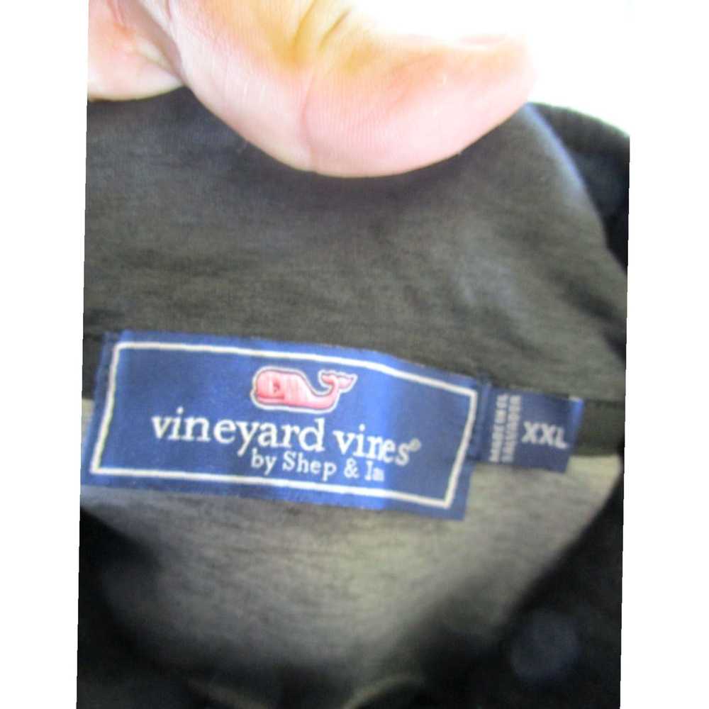 Vineyard Vines Mens Black Fleece Vest in 2Xl Size… - image 7