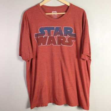 Star Wars Classic Star Wars Logo T Shirt Red overs