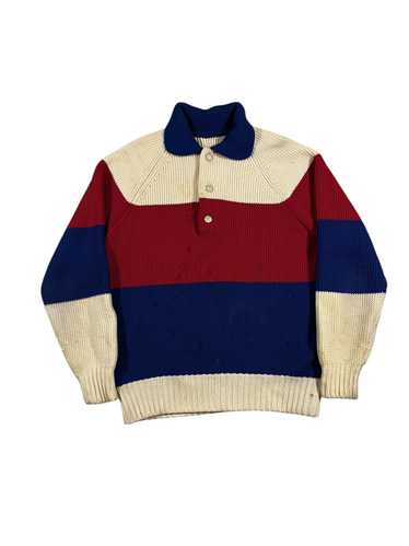 Made In Usa × Vintage Vintage 40s Striped Sweater