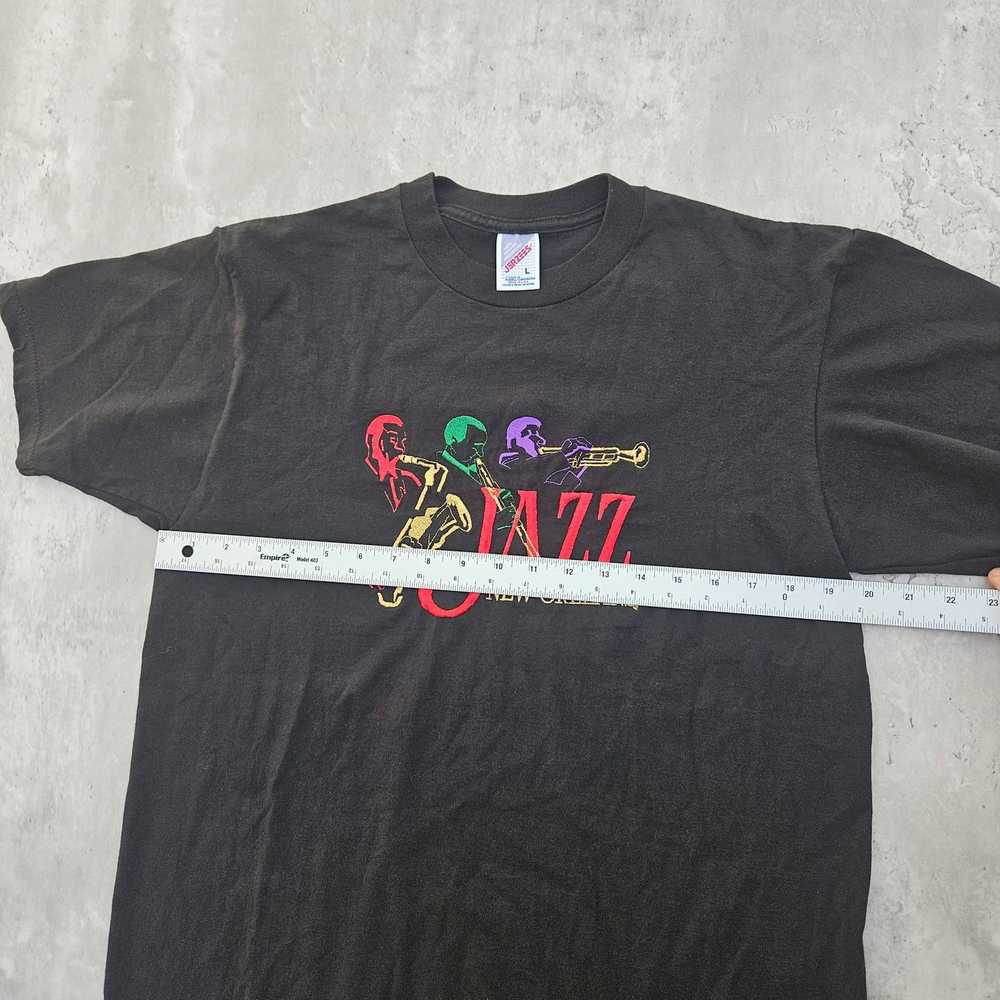 Jerzees Vintage Y2K New Orleans Jazz Men's Large … - image 5