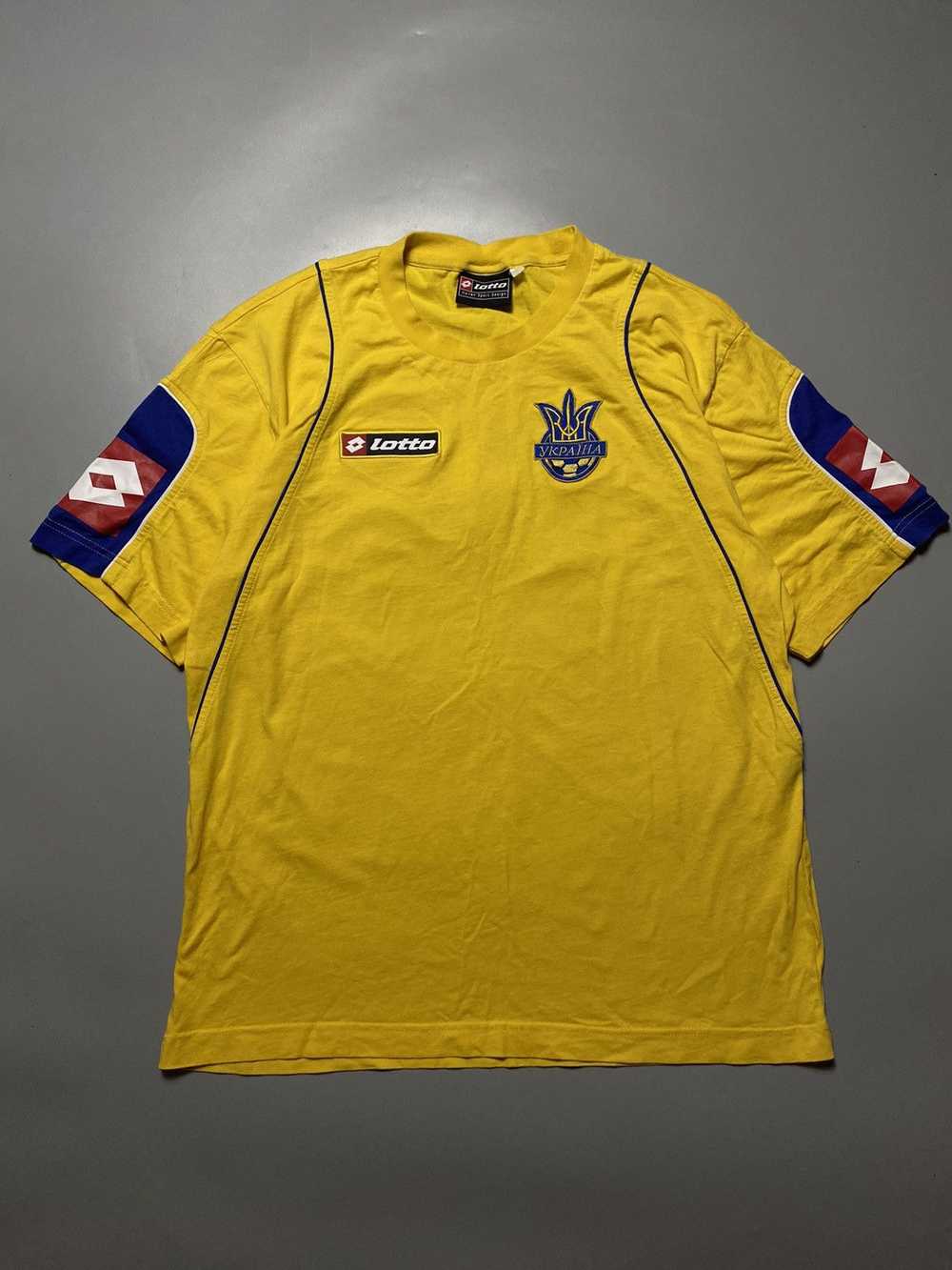 Lotto × Soccer Jersey × Vintage 🔥LOTTO x UKRAINE… - image 1