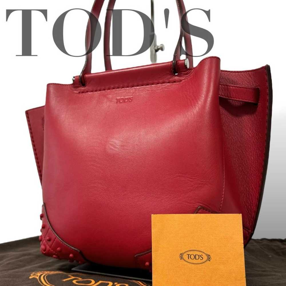 Beautiful item, Tod's tote bag, handbag, all leat… - image 1