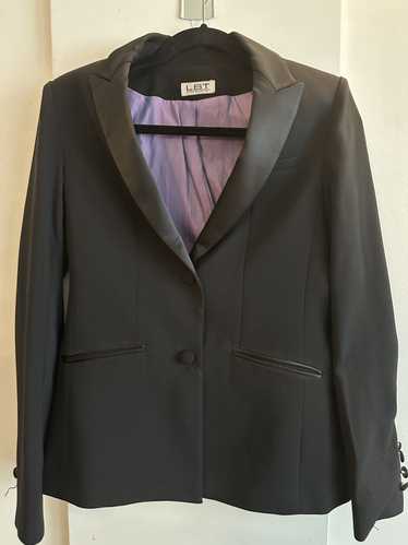 Lbt Lbt Black Peak Lapel Tuxedo Jacket - image 1