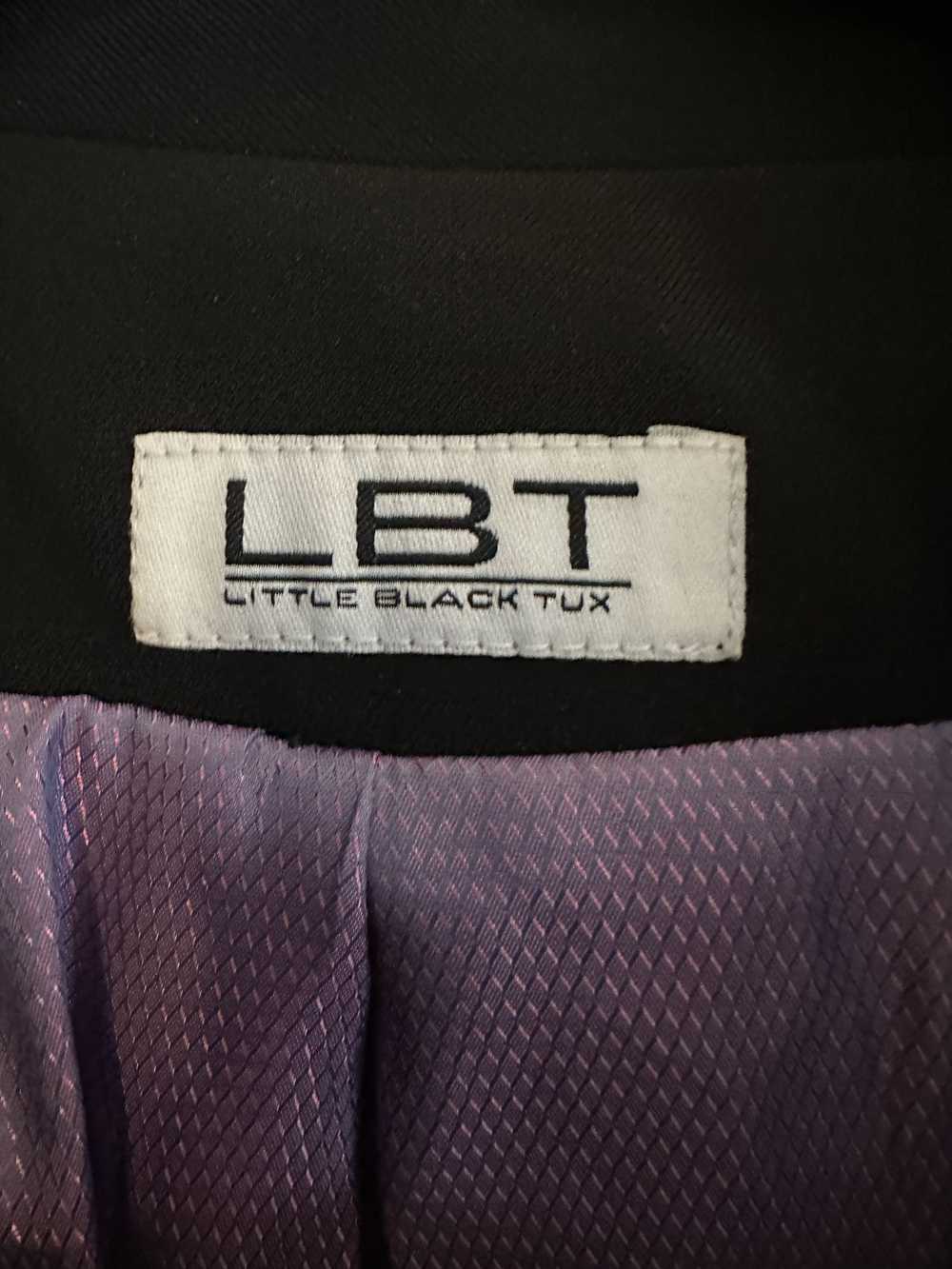 Lbt Lbt Black Peak Lapel Tuxedo Jacket - image 4