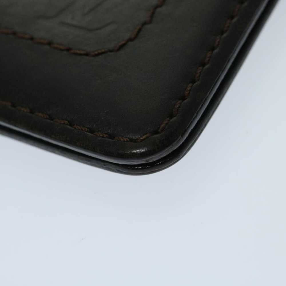 Louis Vuitton Porte Carte Credit Bifold Black Lea… - image 11