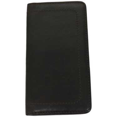 Louis Vuitton Porte Carte Credit Bifold Black Lea… - image 1