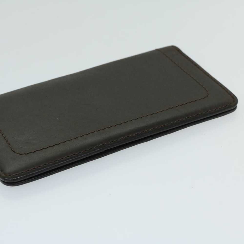 Louis Vuitton Porte Carte Credit Bifold Black Lea… - image 9