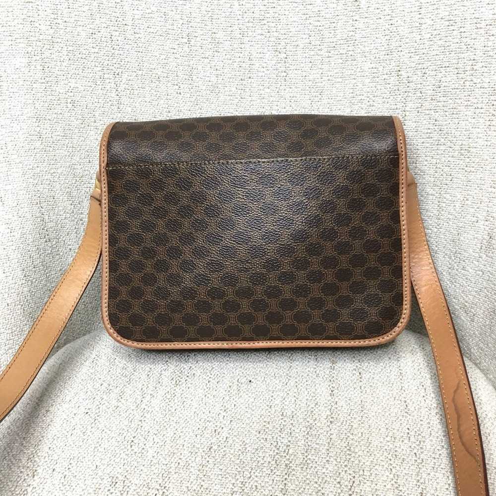 Authentic Celine Macadam brown crossbody bag - image 11