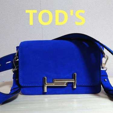 TOD'S Crossbody Shoulder Bag Royal Blue