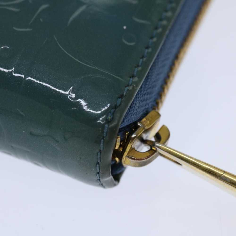 Dior Pochette Blue Patent Leather Wallet (Pre-Own… - image 12