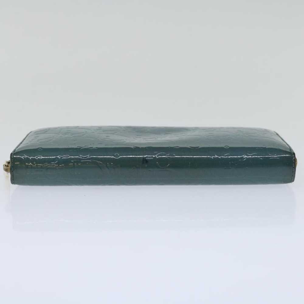 Dior Pochette Blue Patent Leather Wallet (Pre-Own… - image 3