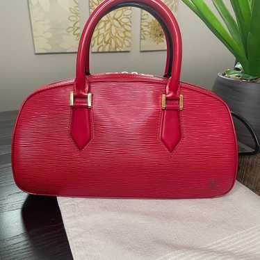 Authentiv Louis Vuitton red Epi Jasmin