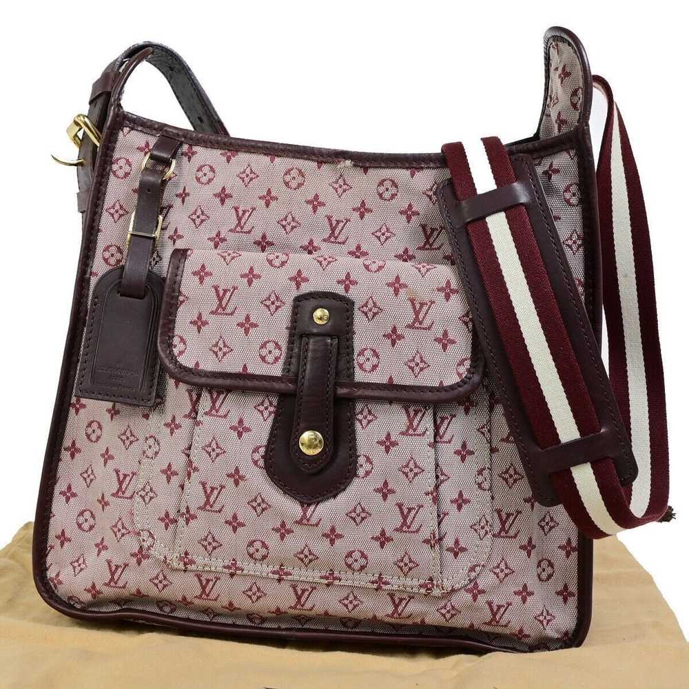 Louis Vuitton Mary Kate Pink Canvas Shoulder Bag … - image 1