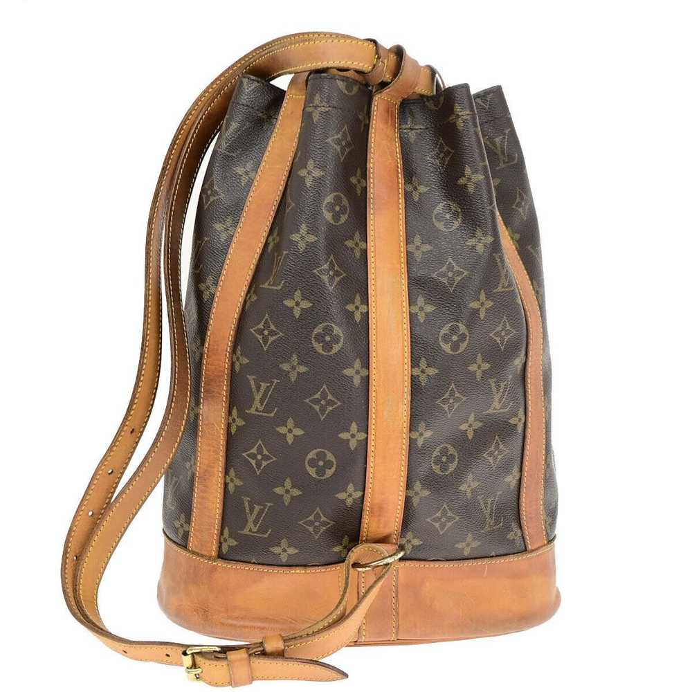 Louis Vuitton Randonnée Brown Canvas Shoulder Bag… - image 2