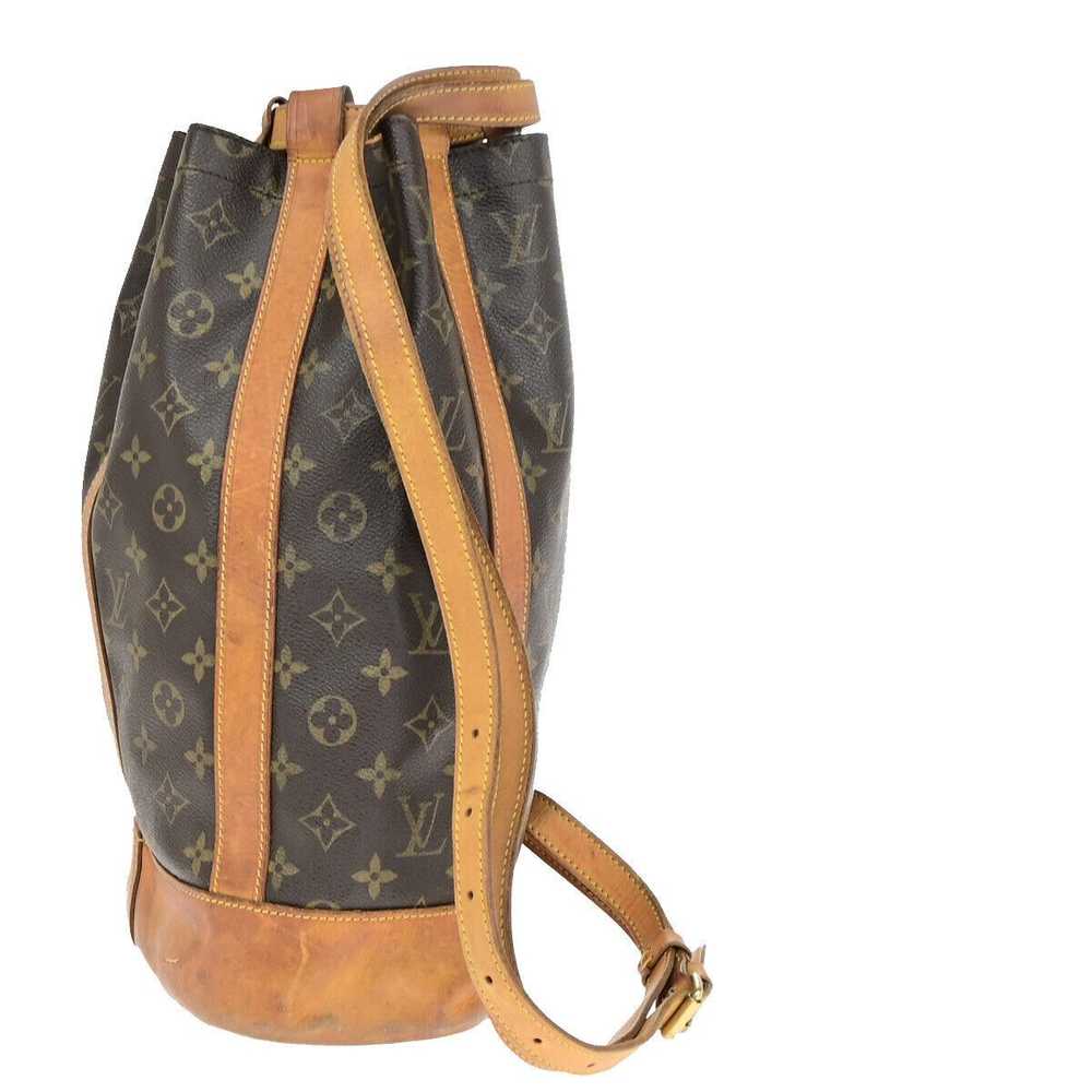 Louis Vuitton Randonnée Brown Canvas Shoulder Bag… - image 3