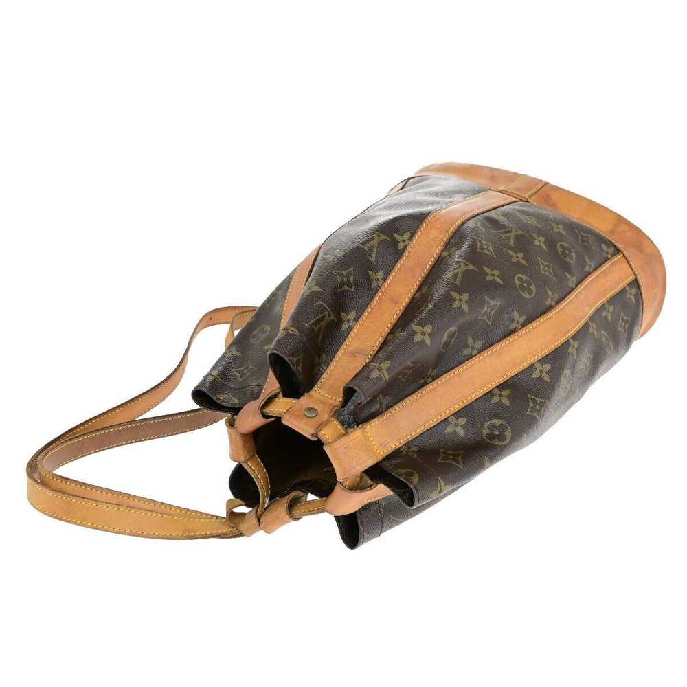 Louis Vuitton Randonnée Brown Canvas Shoulder Bag… - image 5