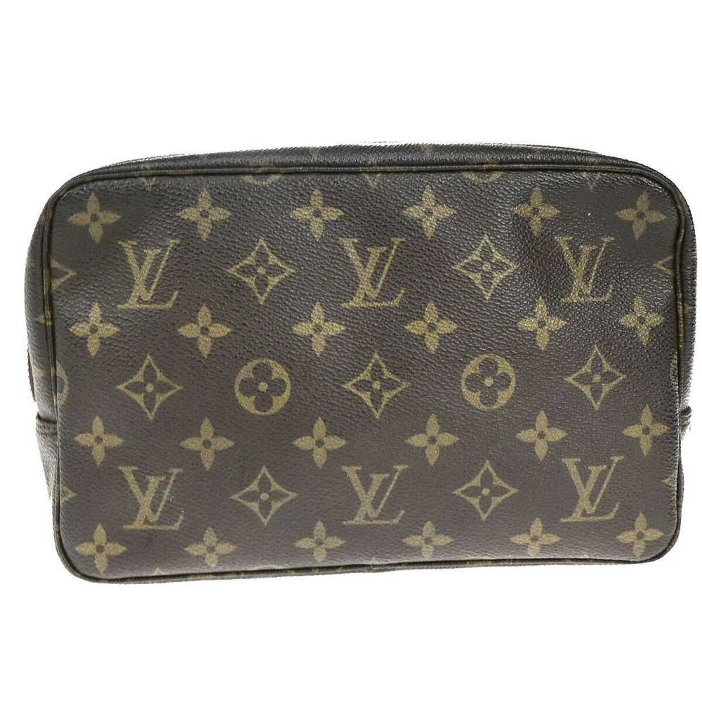 Louis Vuitton Trousse De Toilette Brown Canvas Ha… - image 2