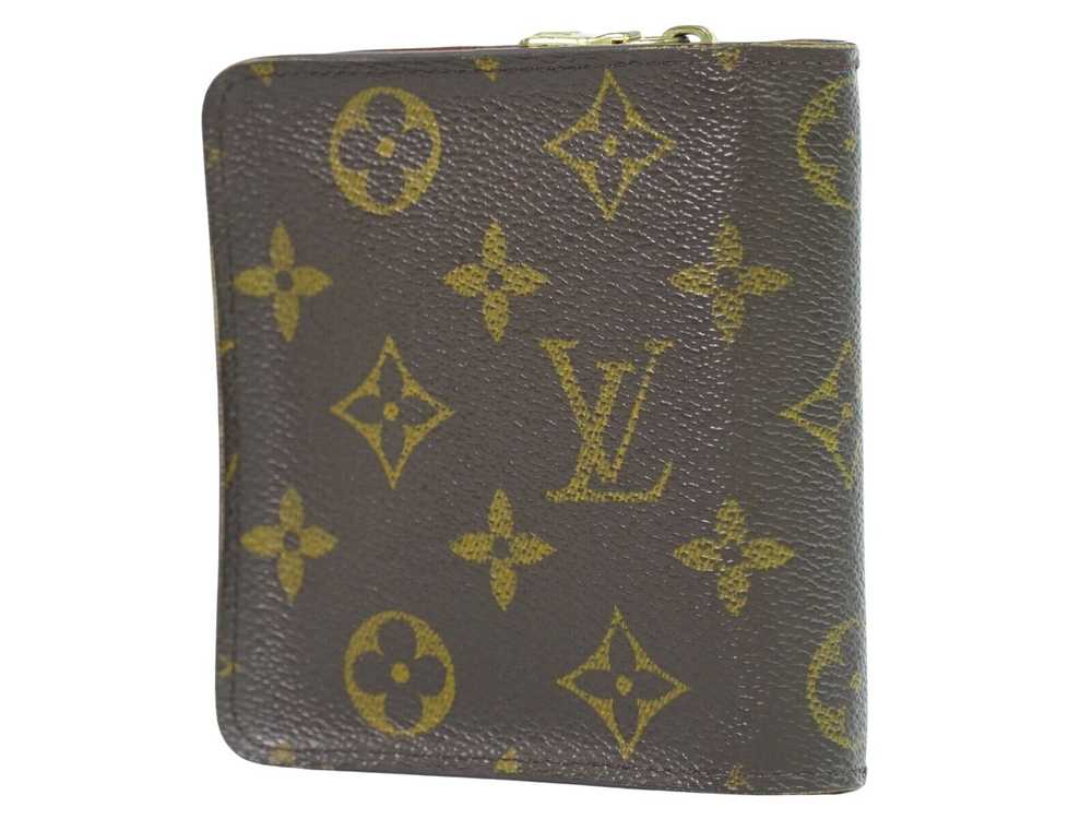 Louis Vuitton Compact Zip Brown Canvas Wallet (Pr… - image 2