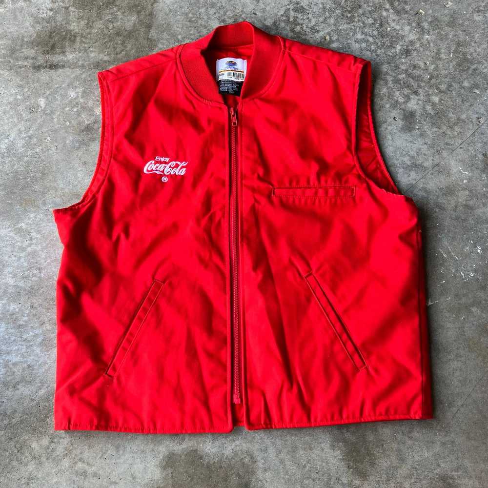 Coca Cola Vintage Coca Cola Riverside Vest Medium… - image 1