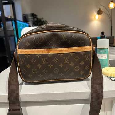 Louis Vuitton Brown Reporter Monogram PM Canvas Cr