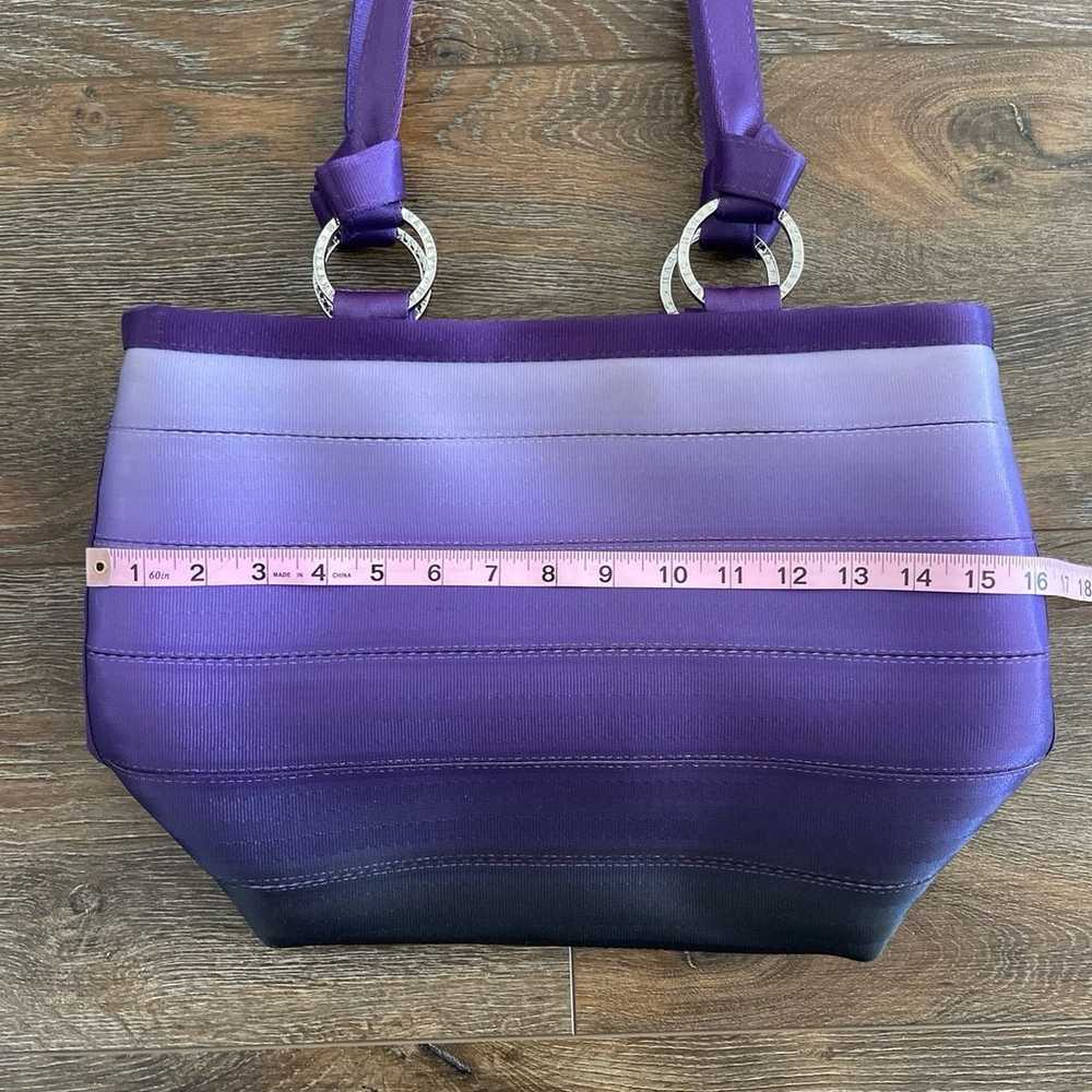 Harveys Seatbelt Bag Purple Ombre Large Carriage … - image 11