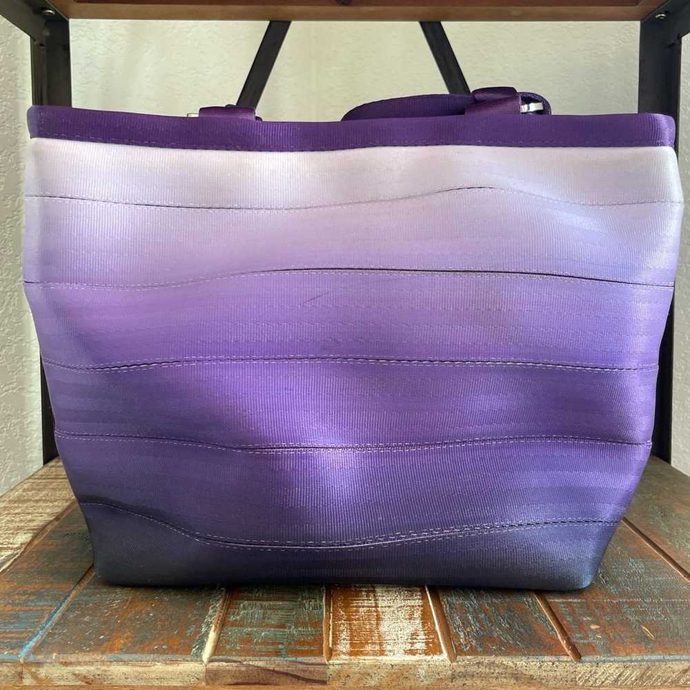 Harveys Seatbelt Bag Purple Ombre Large Carriage … - image 2