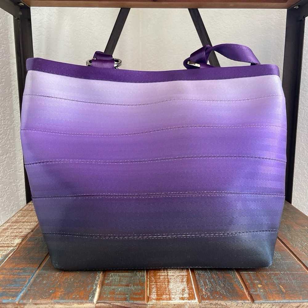 Harveys Seatbelt Bag Purple Ombre Large Carriage … - image 4