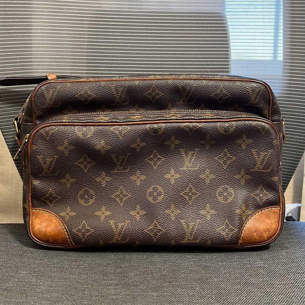 Authentic Louis Vuitton Monogram Nile Crossbody B… - image 2